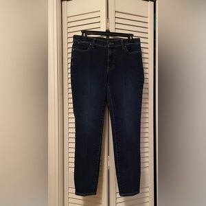 Talbots Dark Indigo Slim ankle Jeans
